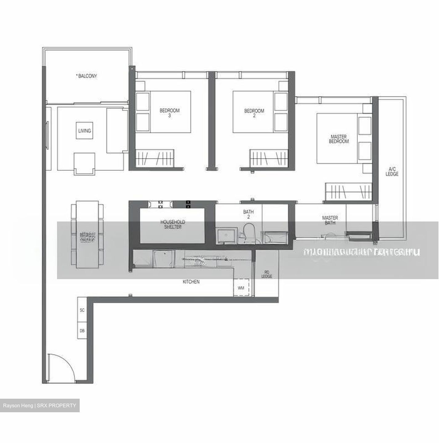 Midtown Modern (D7), Apartment #497733341